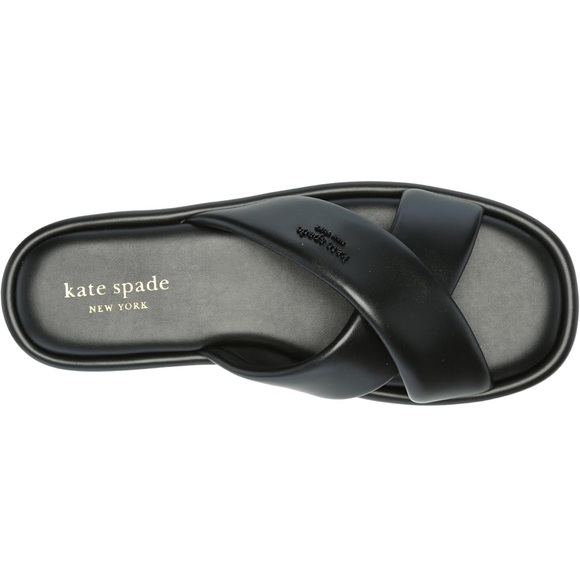 Kate Spade Black Rio Slide Sandals Size 9 - Picture 4 of 13